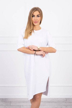 Minimalistinė suknelė „Oversize“ (Balta)