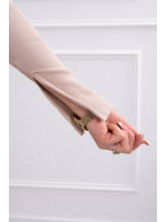 Suknelė su auksinės spalvos grandinėle (Smėlinė)