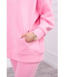 Pašiltintas laisvalaikio kostiumėlis (Šviesiai rožinė)
