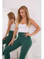 Sweatpants su surišamu juosmeniu (Tamsi) (Žalia)