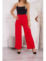 Plačios moteriškos kelnės (Raudona)