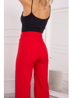 Plačios moteriškos kelnės (Raudona)