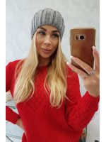 Kepurė K203 (Tamsi) (Pilka)