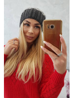 Kepurė K203 (Šviesi) (Pilka)+(Grafito)