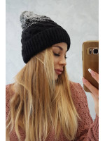 Kepurė K218 (Juoda)+(Pilka)