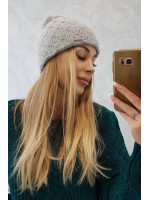 Kepurė K222 (Šviesi) (Pilka)