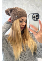 Kepurė K253 su vilna (kapučino)