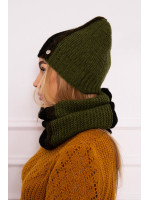 Trijų spalvų women's set P103 (Juoda)+(Chaki)