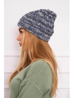 Women's cap Eliza K205 (Tamsi) (Pilka) + (Mėlyna)