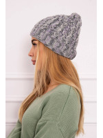 Women's cap Eliza K205 (Pilka) + (Violetinė)