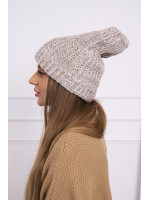 Women's cap Delia K260 (Šviesi) (Smėlio spalva)