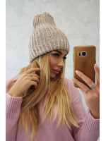 Women's cap Delia K260 (Šviesi) (Smėlio spalva)