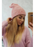 Women's cap Delia K260 (Šilko spalva)+(Lapės spalva)