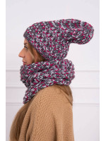 Kepurės ir šaliko komplektas moterims K269
