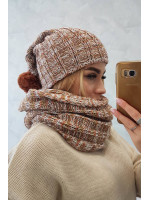 Women's setsu fleece 4 Pory Roku K263 (Šviesiai ruda)+(Balta)