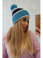 Women's cap Kinga K297 (Turkio spalva) + (Tamsiai mėlyna)