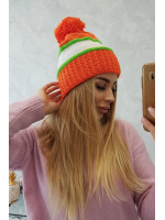 Women's cap Kinga K297 (Oranžinė) + (Žalia) (Neoninė) + (Balta)