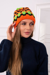 Women's cap Laila K283 (Oranžinė) (Neoninė)