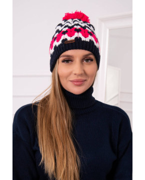 Women's cap Laila K283 (Tamsiai mėlyna)