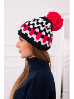 Women's cap Laila K283 (Tamsiai mėlyna)