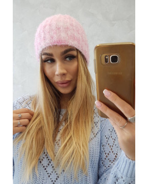 Women's cap Cina K259 (Šviesi) (Rožinė)
