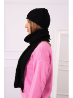 Women's setsu a shawl Amelia K329 (Juoda)