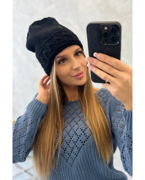 Women's cap Aniela K338 (Juoda)