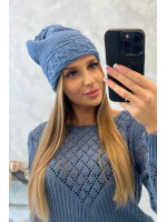 Women's cap Aniela K338 (Mėlyna)