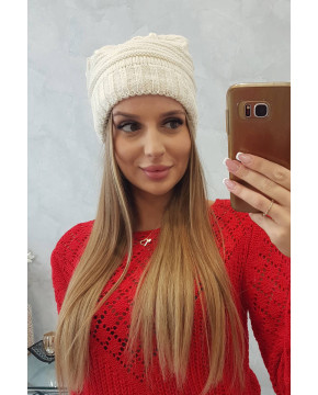 Women's cap Łucja K337 (Šilko spalva)