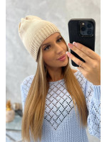 Women's cap Jagoda K344 (Smėlio spalva)