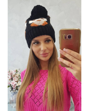 Women's cap Sowa K340 (Juoda)