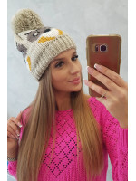 Women's cap Sowa K340 (Smėlio spalva)