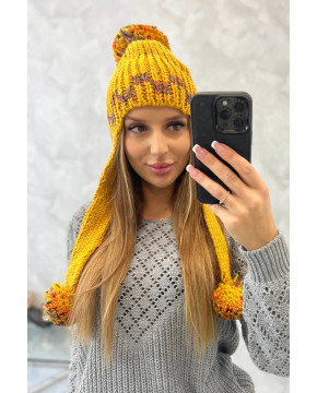 Women's long eared cap Nadia K321 (Garstyčių)