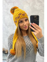 Women's long eared cap Nadia K321 (Garstyčių)