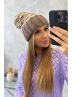 Women's cap Feba K330 mocca