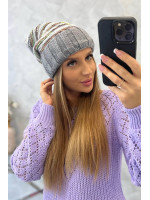 Women's cap Feba K330 (Tamsiai pilka)