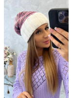 Women's cap Feba K330 (Balta)+(Šviesiai) (Rožinė)