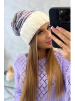 Women's cap Feba K330 (Šilko spalva)+(Violetinė)