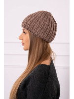 Women's cap Rebeka K345 mocca