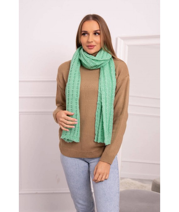 SL40 Women's scarf dark mint