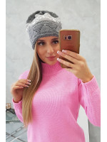 Women's cap Kira K374 (Šviesi) (Pilka)