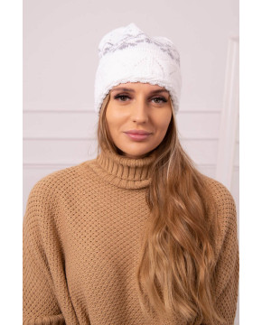 Women's cap Kira K374 (Balta)+grey