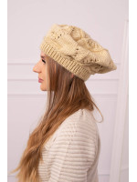 Women's cap Sofia K369 (Smėlio spalva)