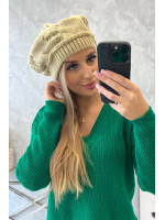 Women's cap Sofia K369 (Smėlio spalva)