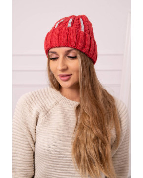 Women's cap Selena K384 (Raudona)