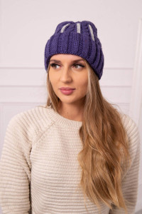 Women's cap Selena K384 (Violetinė)