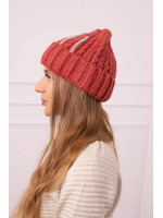 Women's cap Selena K384 (Lapės spalva)