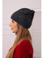 Women's cap Amira K359 (Grafito)+(Juoda)