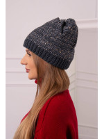 Women's cap Amira K359 (Grafito)+(Balta)