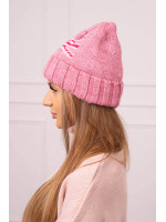 Women's cap Meghan K410 (Tamsi) (Rožinė)